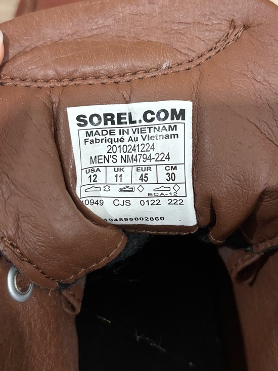Sorel Men\'s Chestnut Brown Leather Chukka Boots main image 4